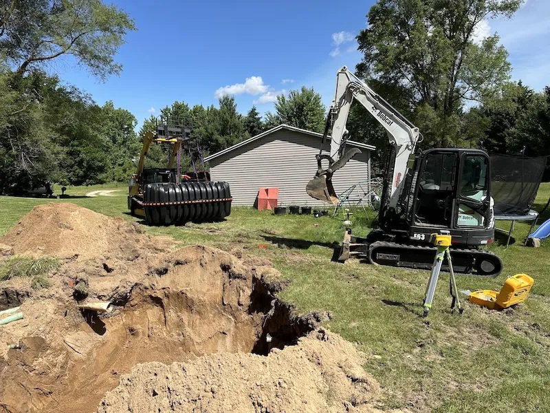 installing a new septic tank