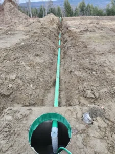 septic inspection pipe