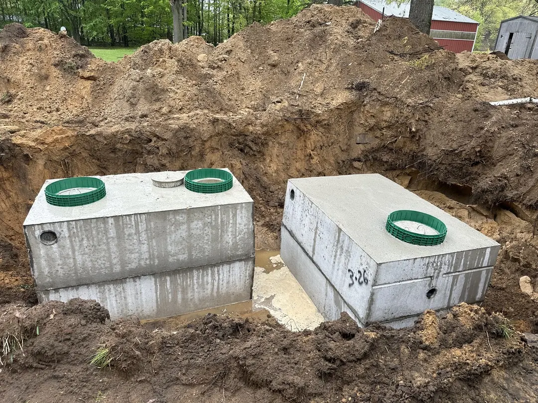 installing a new septic tank